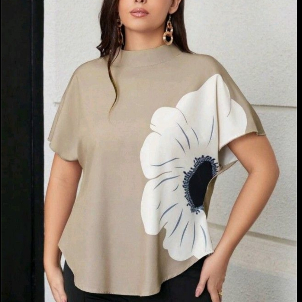 Shein Floral Print Women's Top